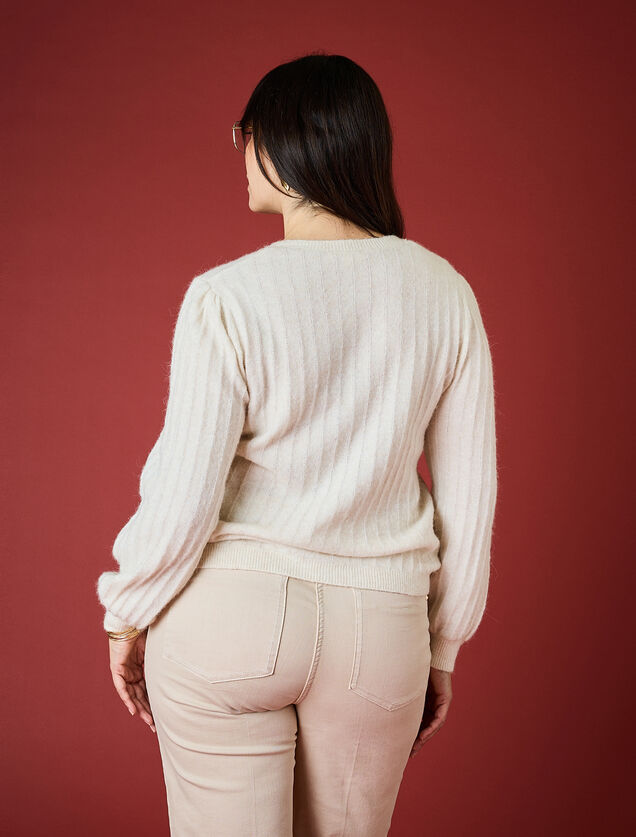 Gilet boutonné femme