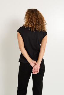 T-shirt col V femme