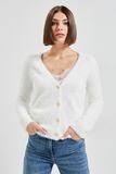 Gilet fluffy femme
