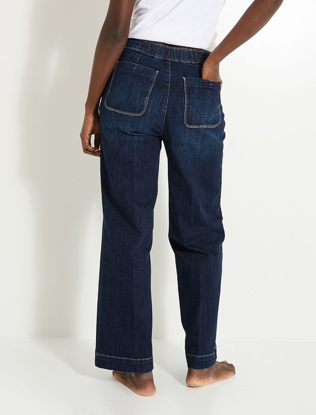Jean flare POMPON F02 femme