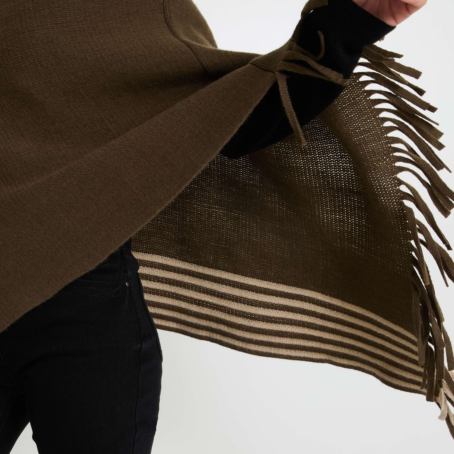 Poncho femme