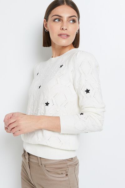 Pull en tricot femme