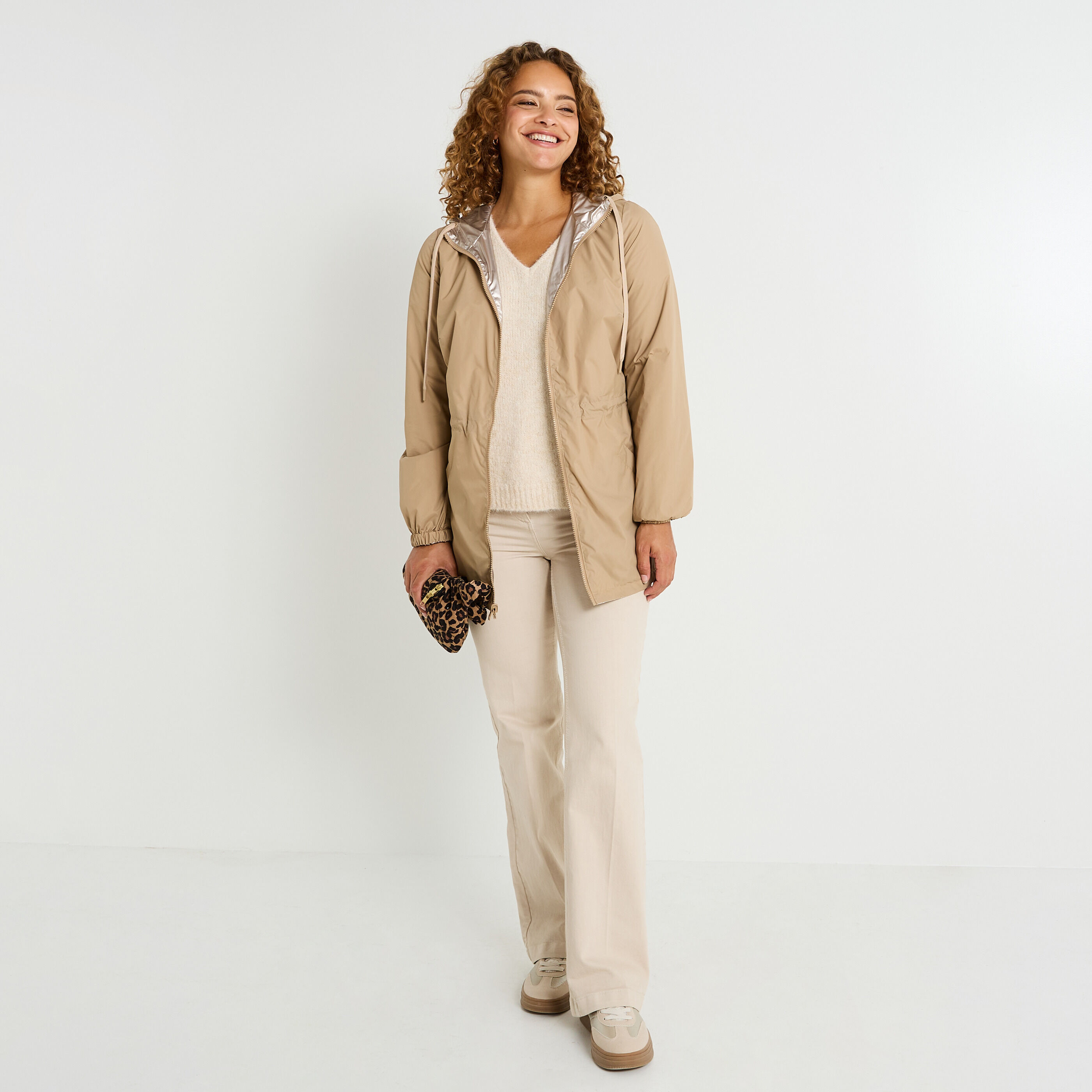 blouson r&eacute;servible femme