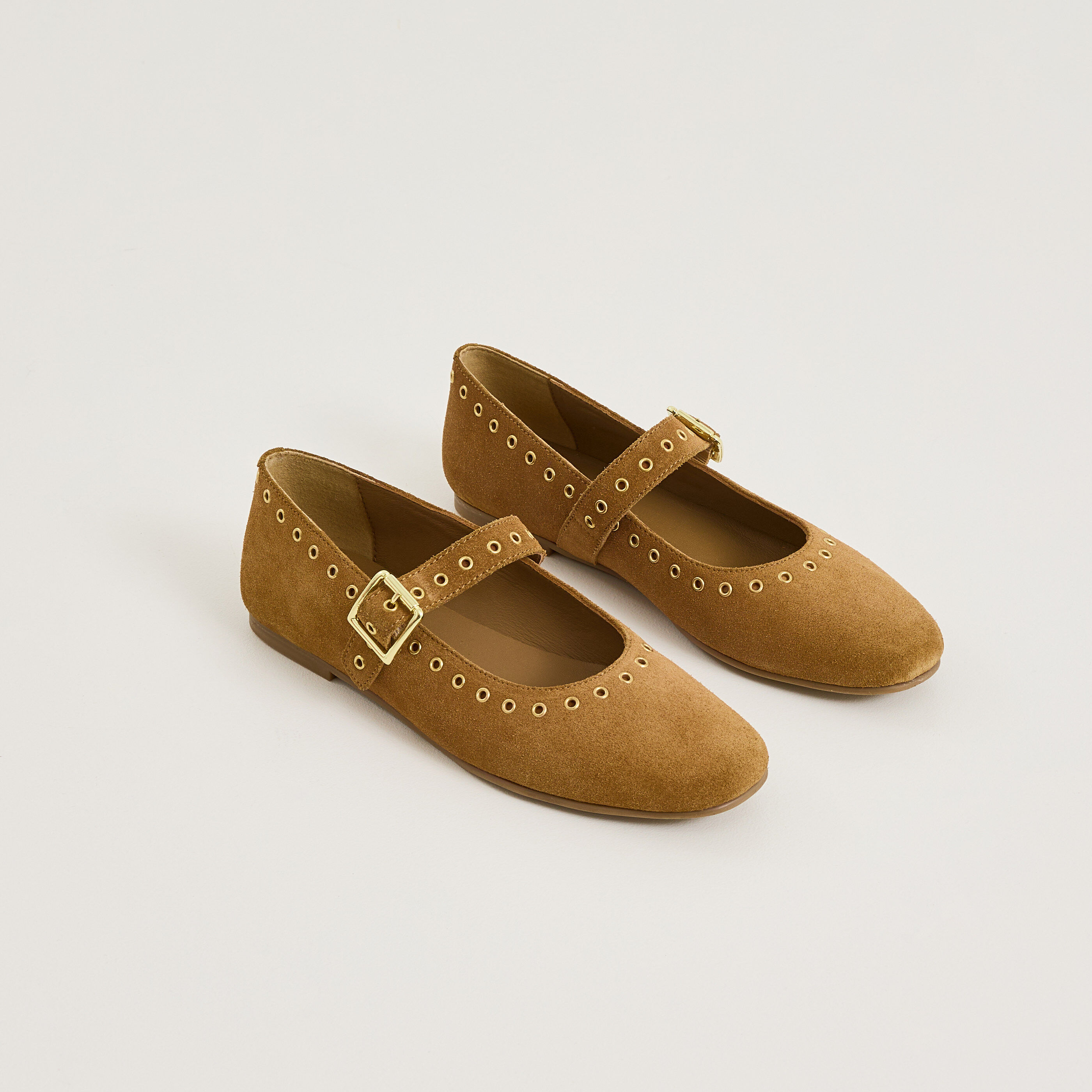 Ballerine plate &agrave; bride femme