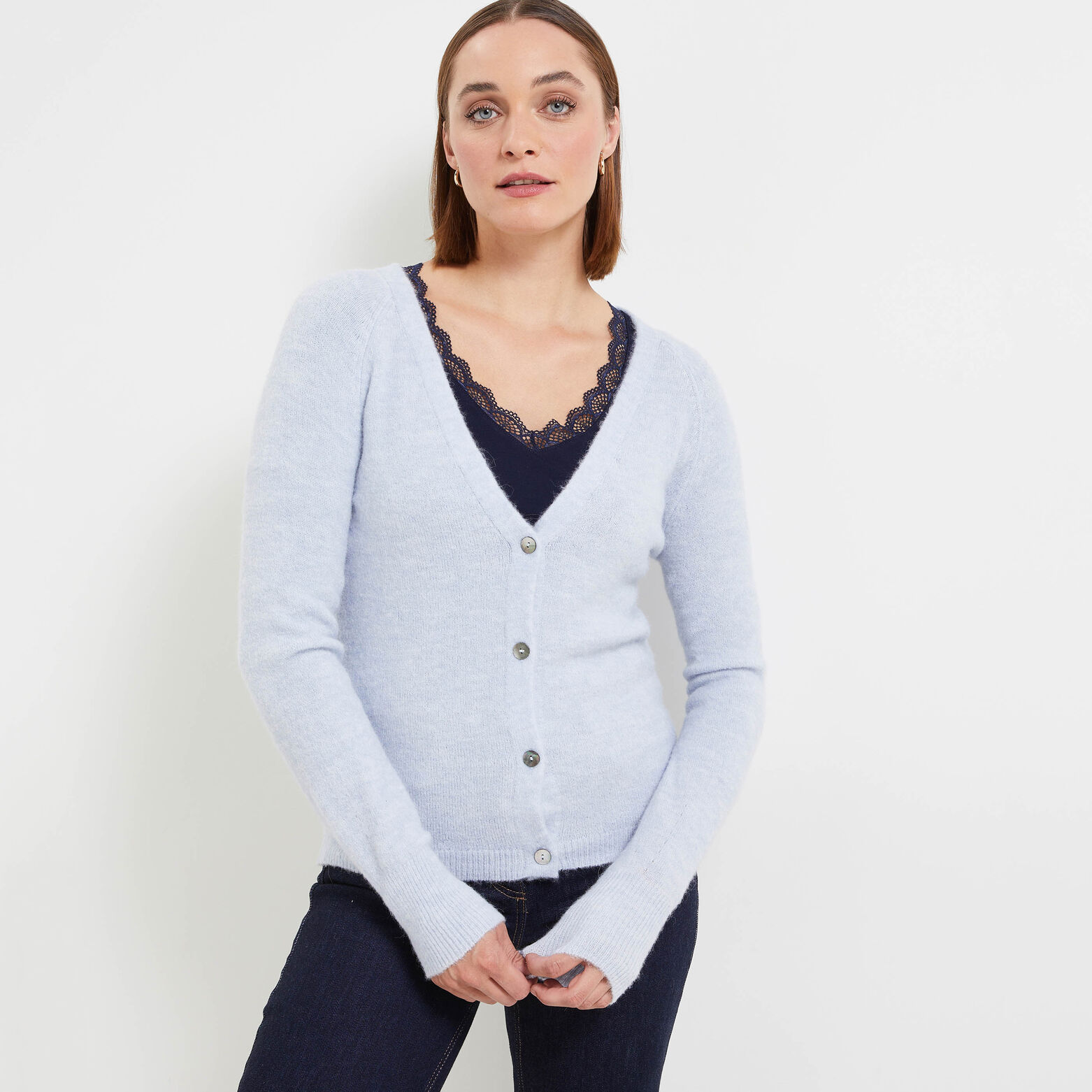 Gilet basic femme