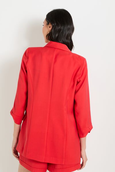 Veste blazer fluide femme