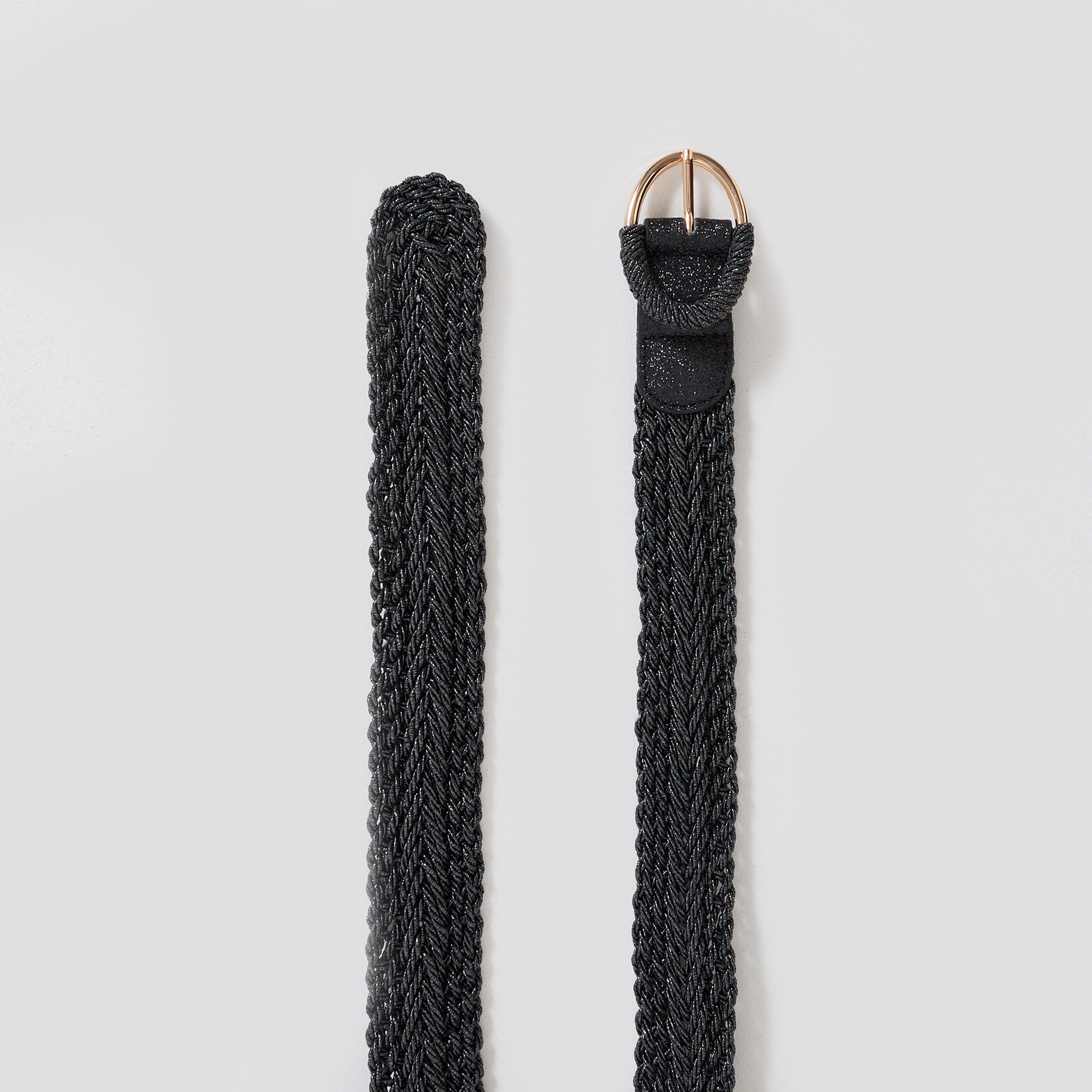 Ceinture tress&eacute;e femme