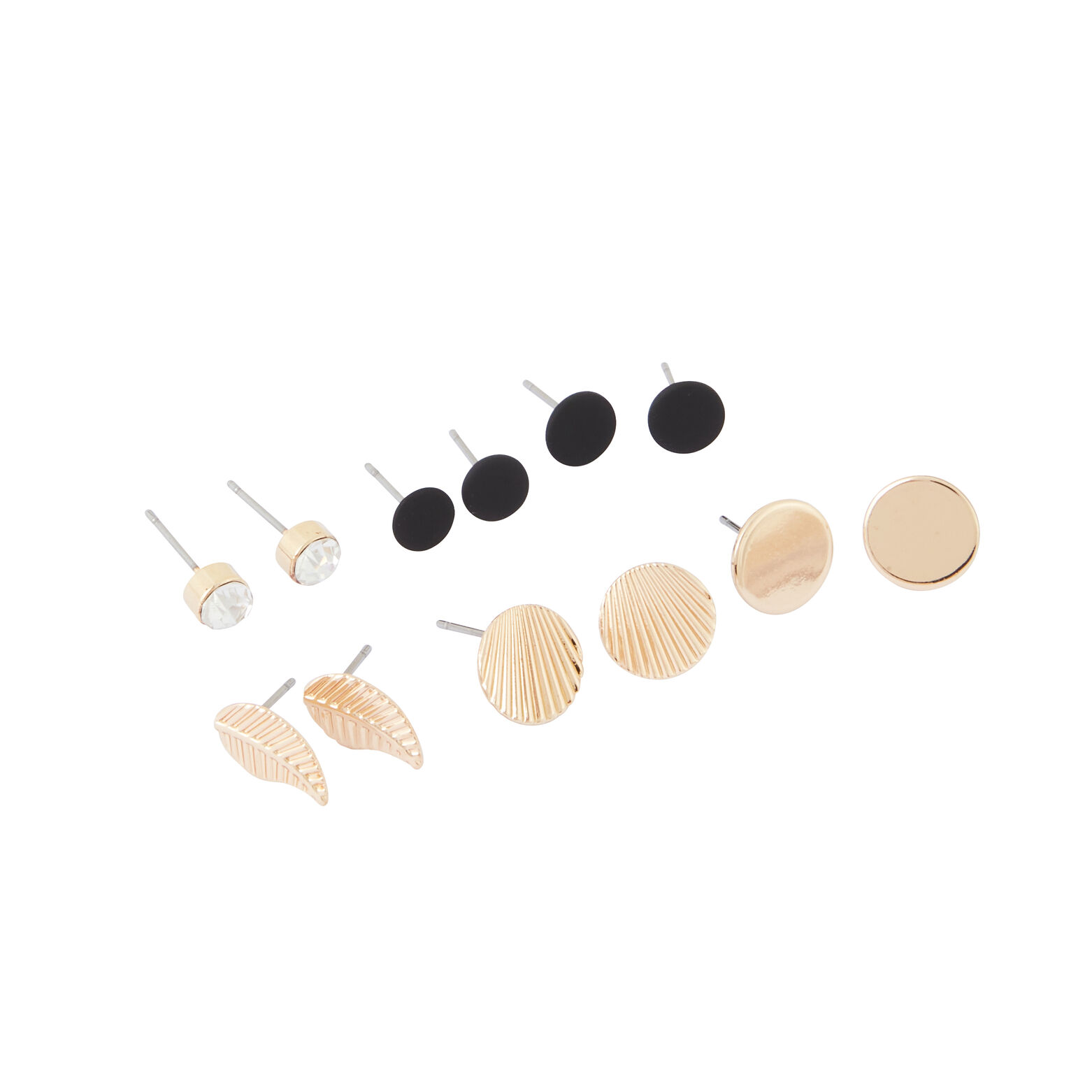 Set de 6 boucles d'oreilles