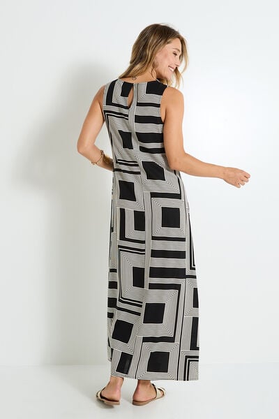Robe longue été imprimée
