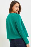 Veste maille matelassée femme