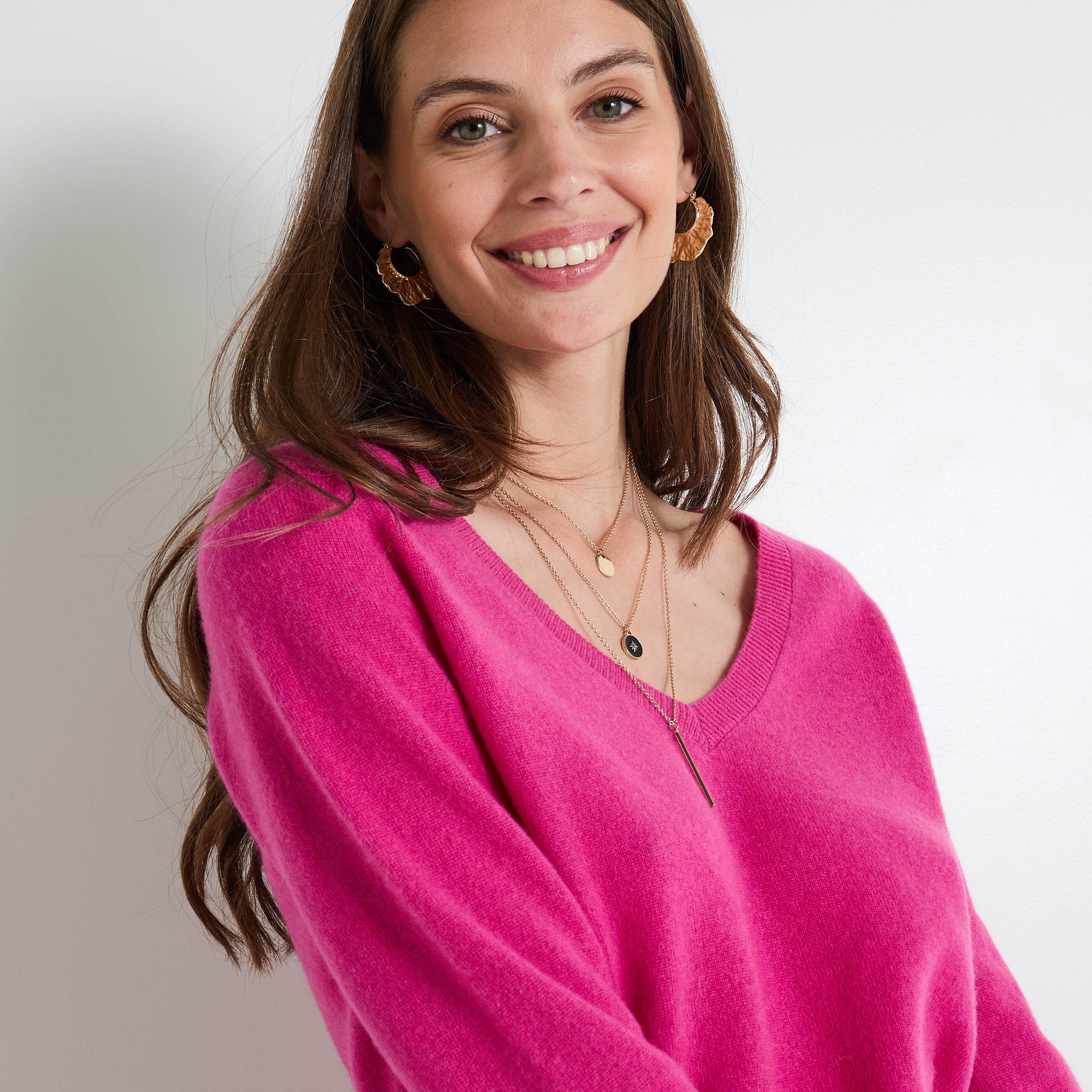 Pull laine et cachemire femme