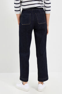 Jean flare POMPON femme