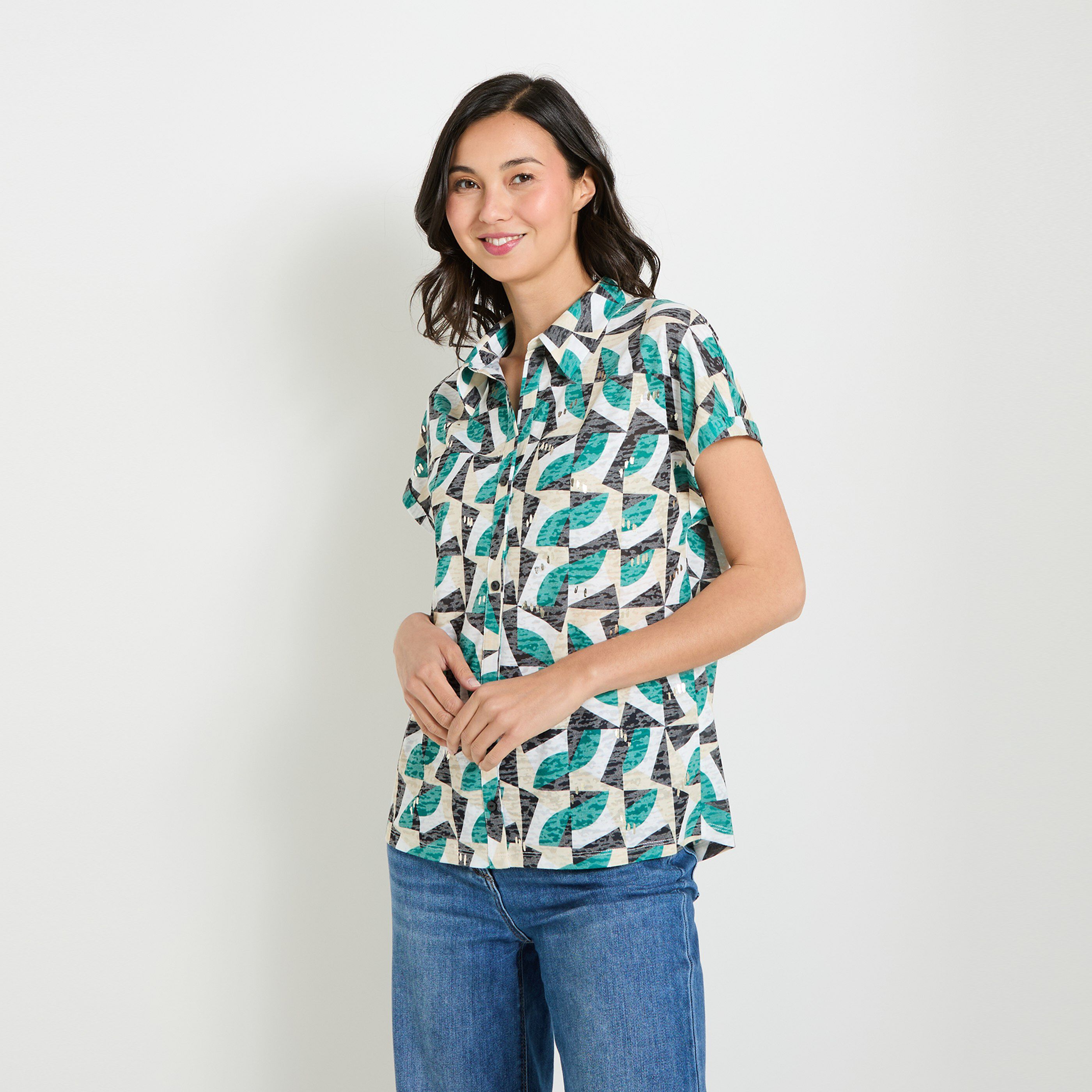 Tshirt imprim&eacute; femme