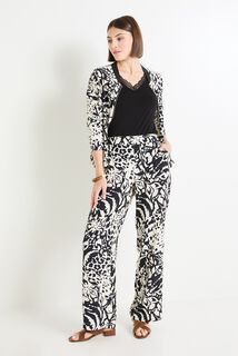Veste zippée imprimée femme