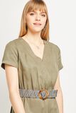 Robe ceinturée femme