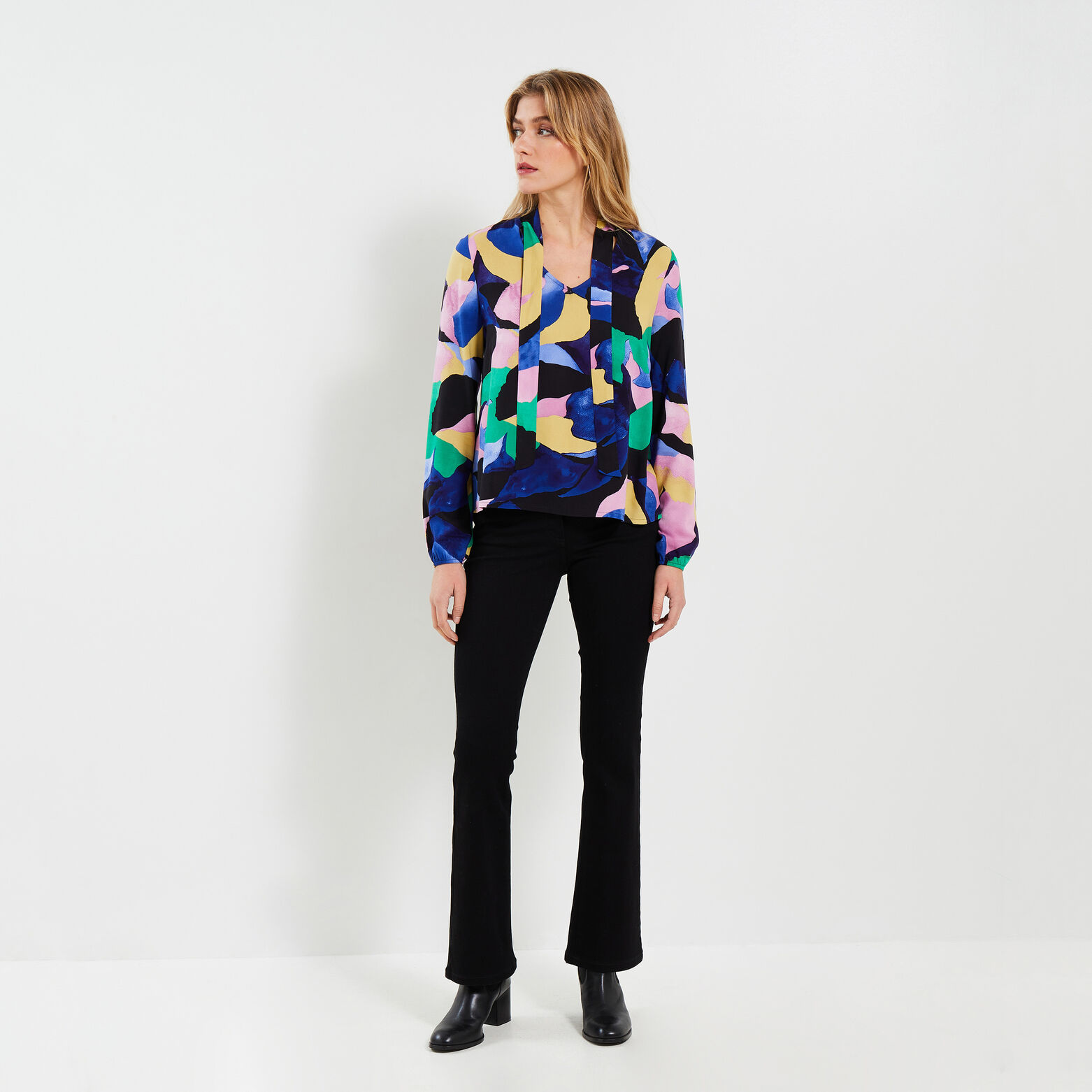Blouse imprimée femme