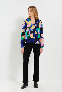 Blouse imprimée femme