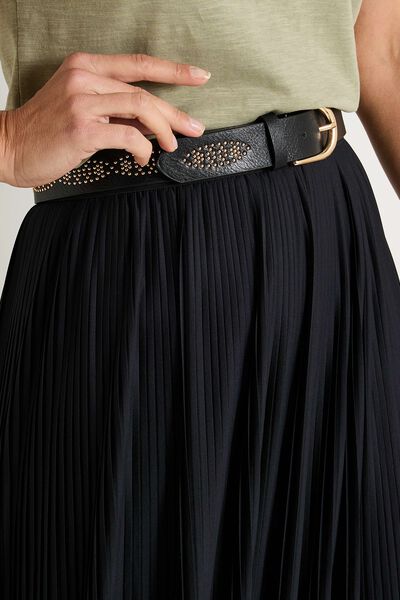 Ceinture cloutée femme