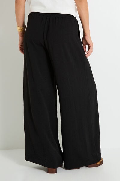 Pantalon large fluide femme