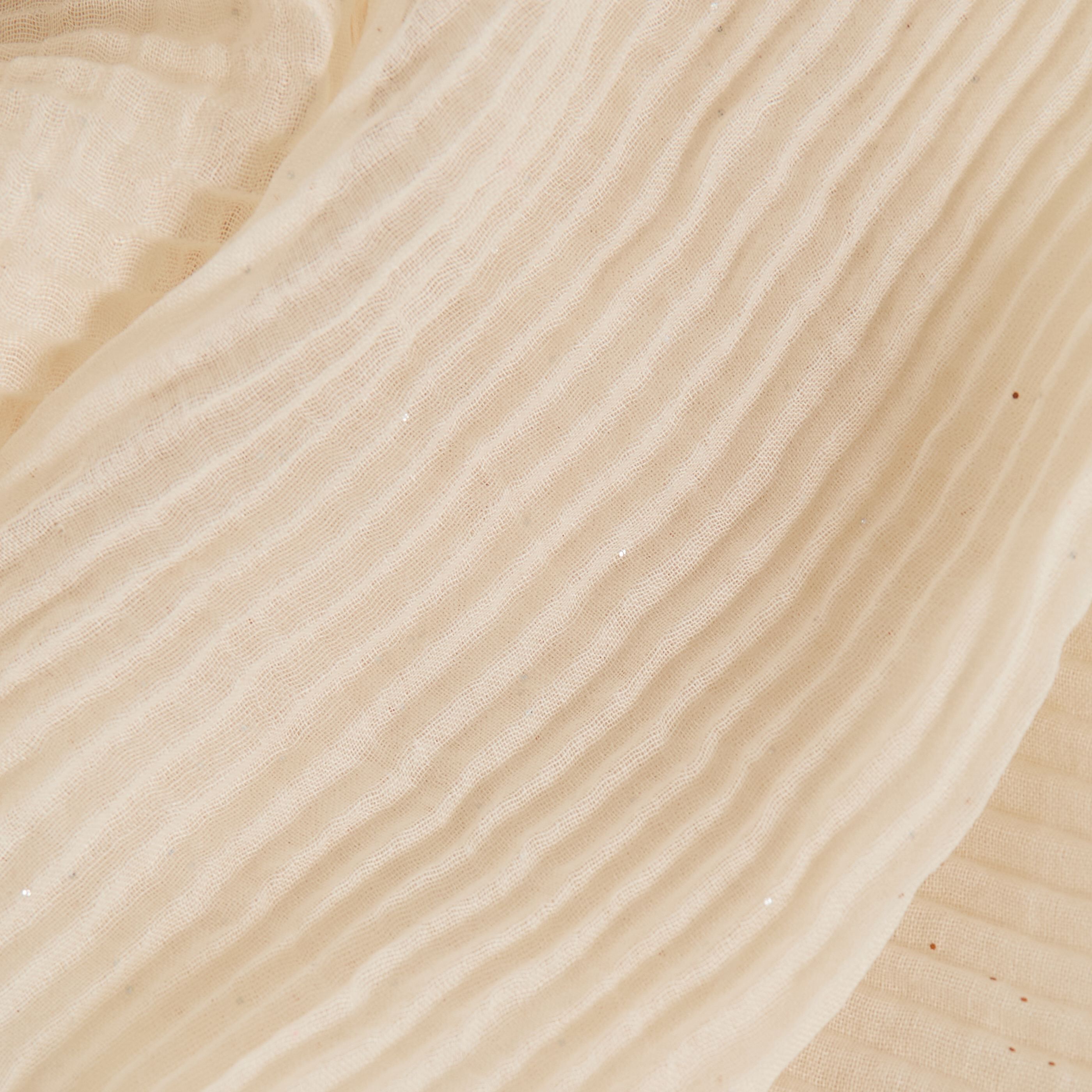 Etole pliss&eacute;e paillet&eacute;e femme