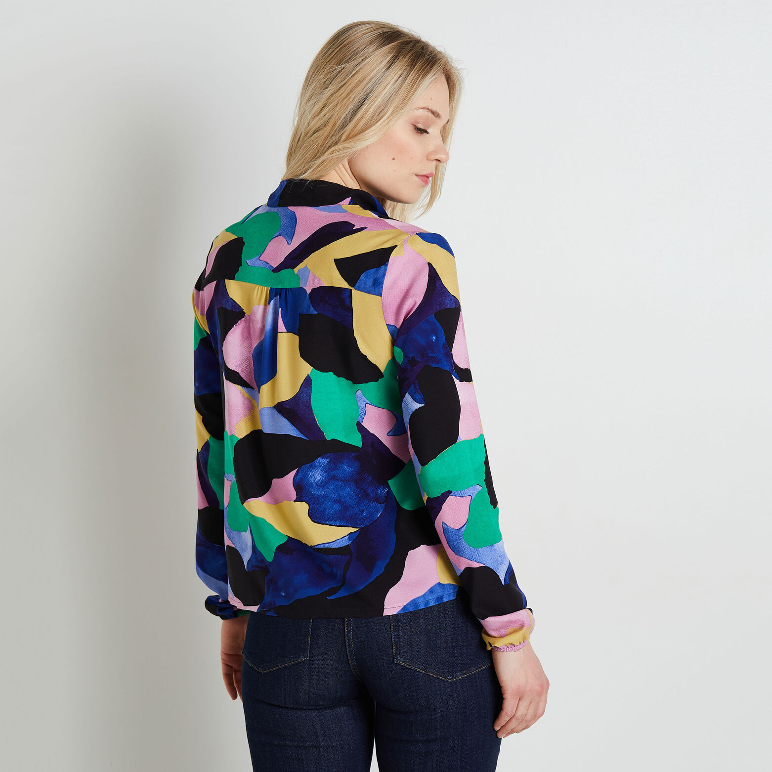 Blouse imprimée femme