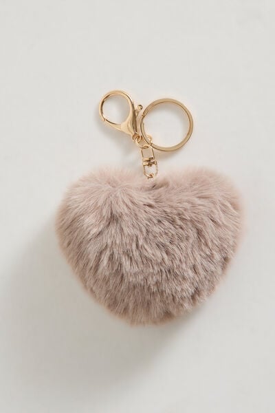 Porte-clés en forme de cœur femme