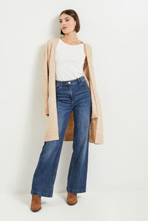 Gilet long femme