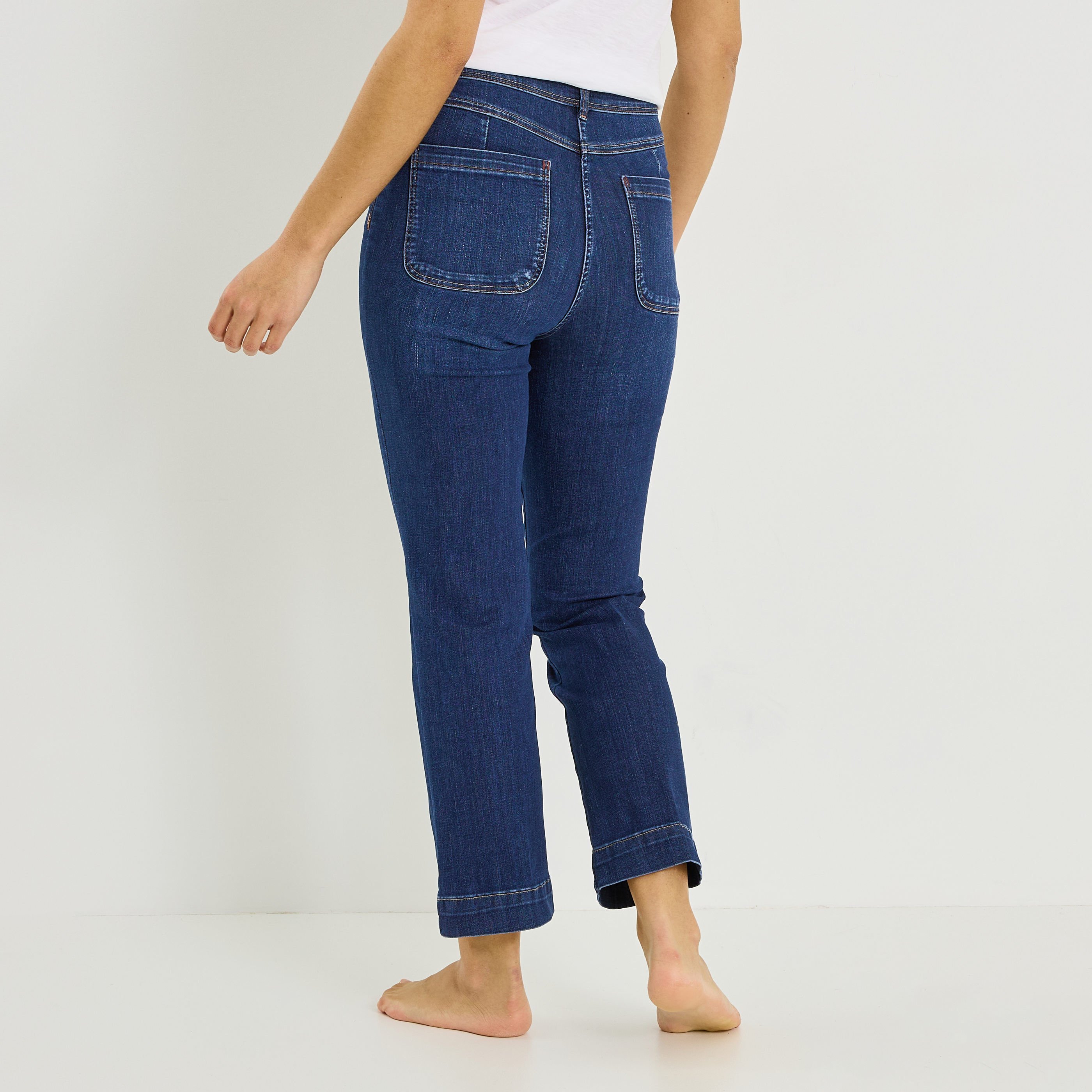 Jean raccourci bootcut TROPEZ RB02 femme