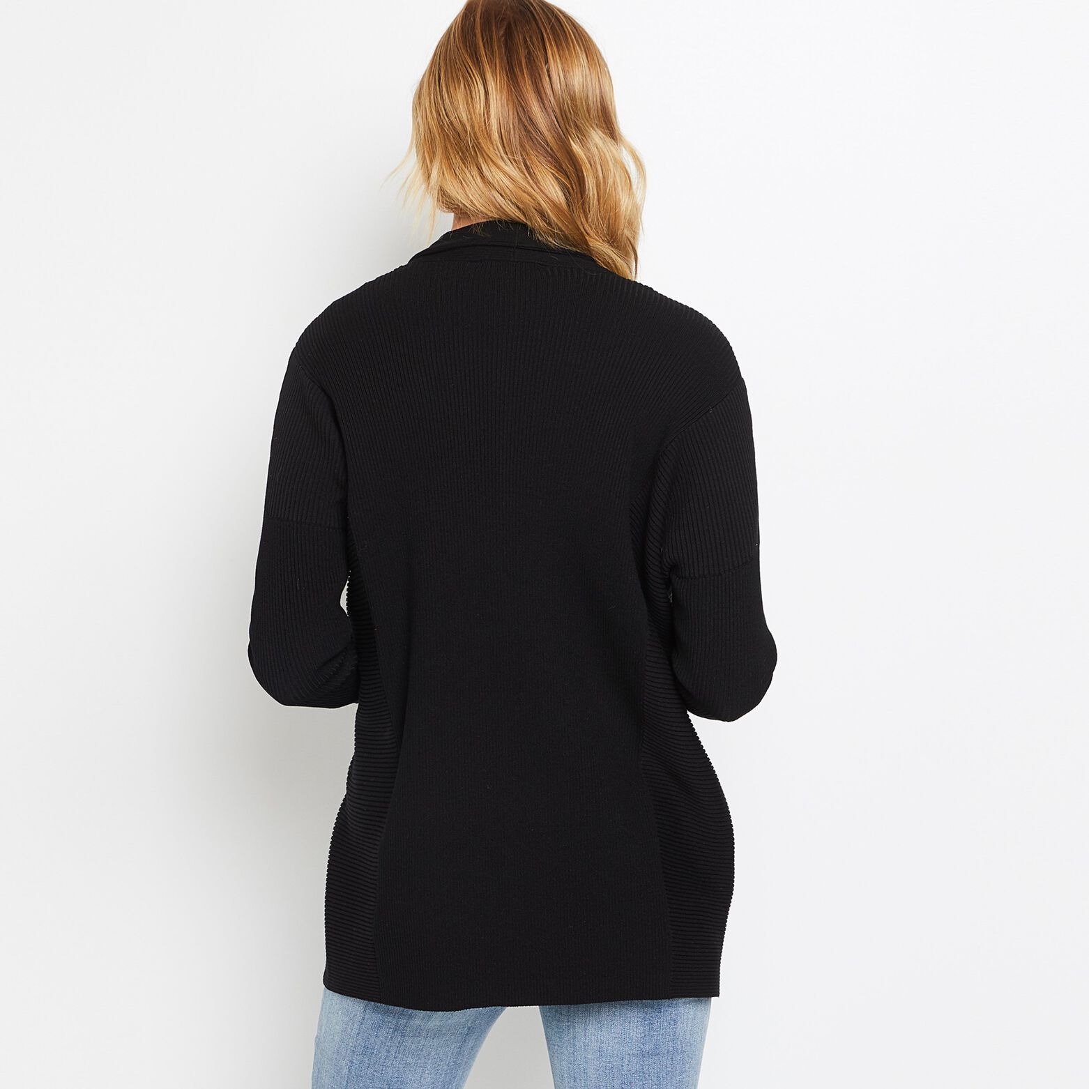 Gilet mi-long femme