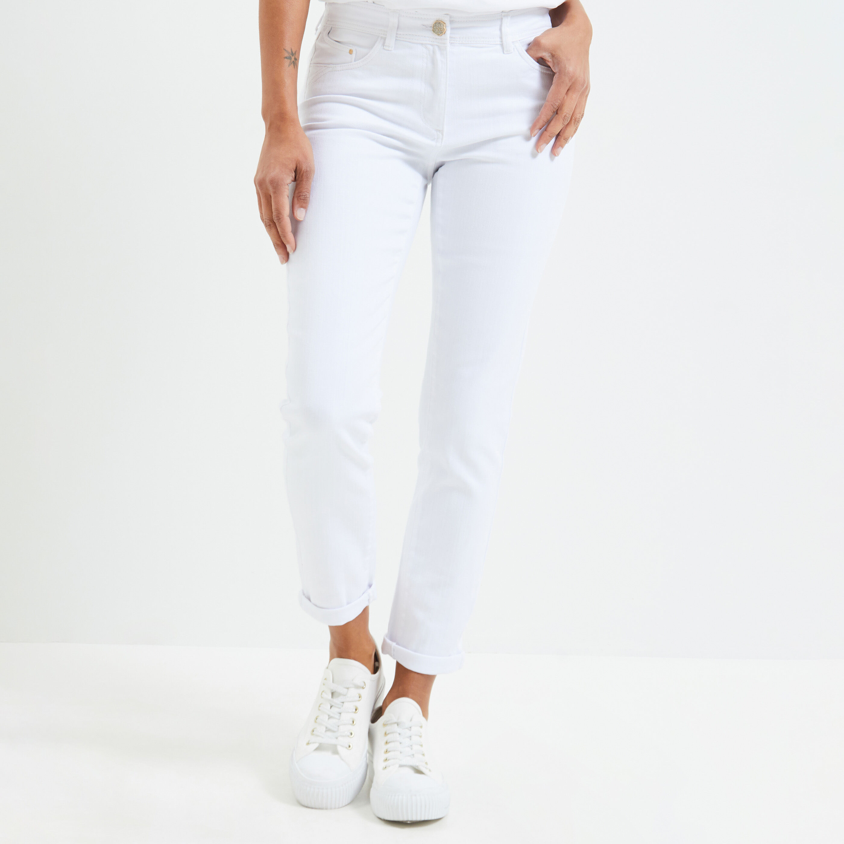 Jean de couleur femme outlet