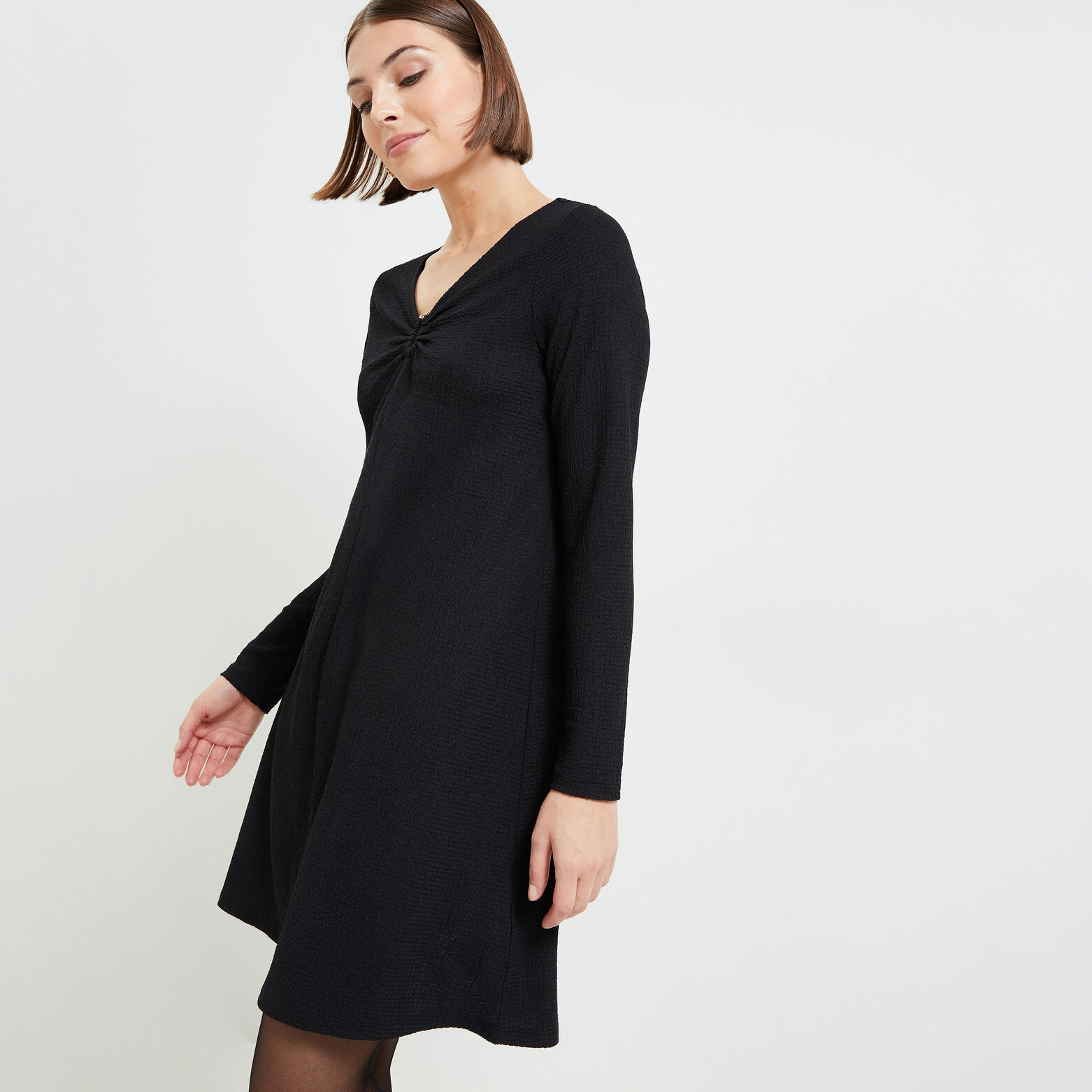 Robe maille femme