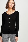 Gilet noir col rond 