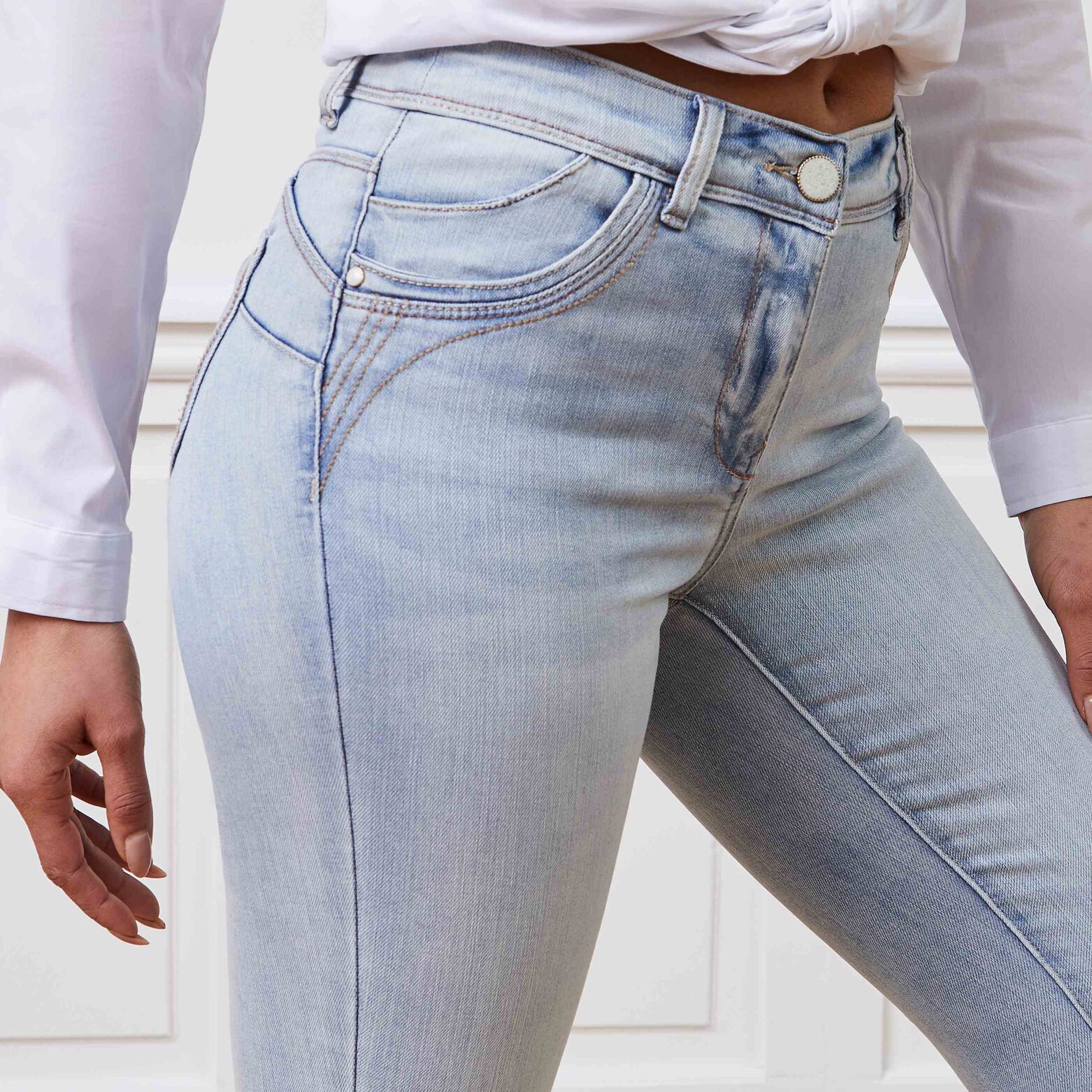Jean slim push up RIO femme