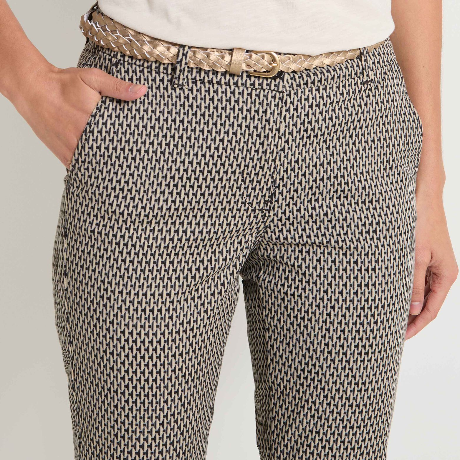 Pantalon chino femme
