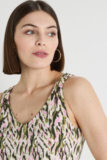 Débardeur col V femme