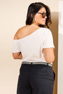 Tshirt asymetrique femme