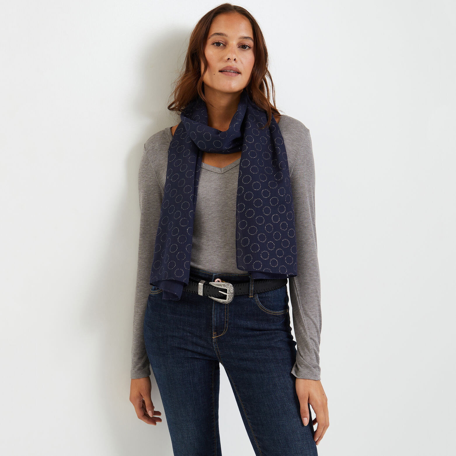 Etole motifs cercles femme