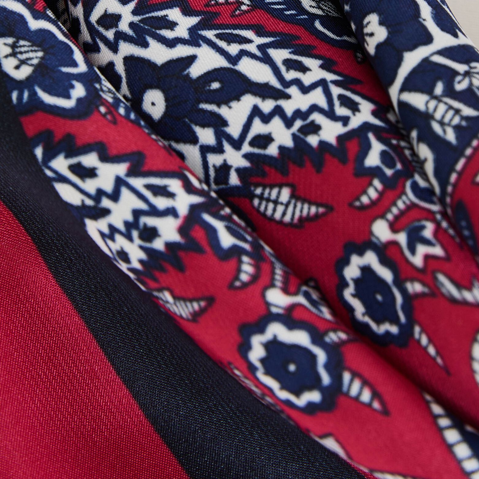 Foulard imprimé femme