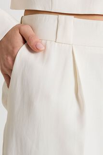 Pantalon large à pinces femme