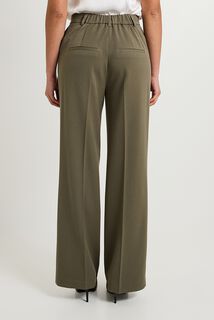 Pantalon large à pinces femme