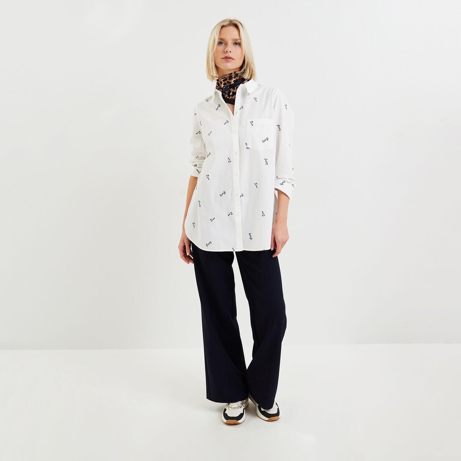 Chemise oversize femme