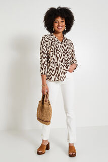 Blouse imprimée femme