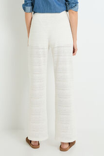 Pantalon crochet femme