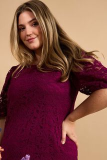 Robe col rond femme