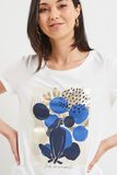 Tshirt print femme