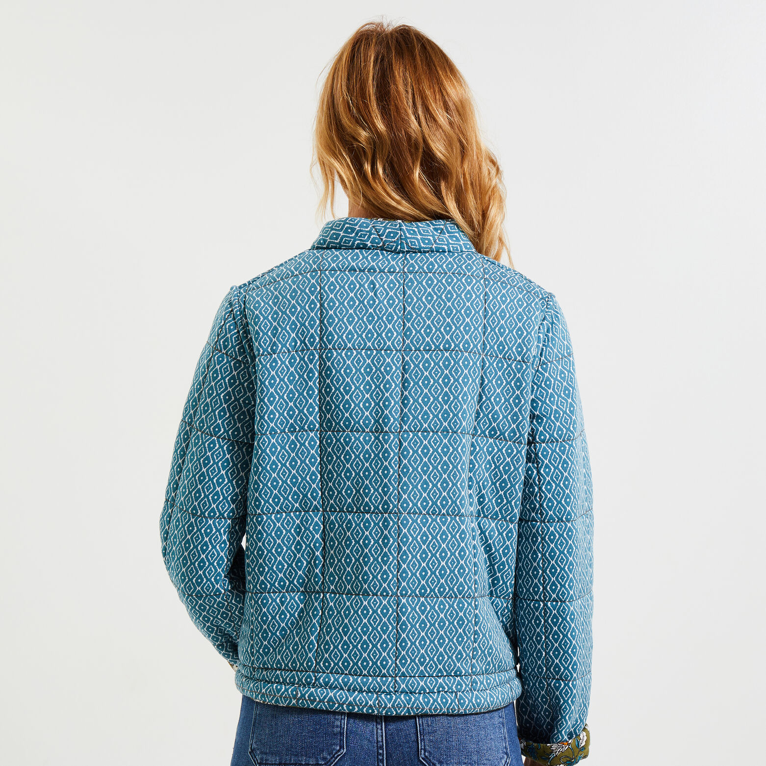 Veste réversible matelassée femme