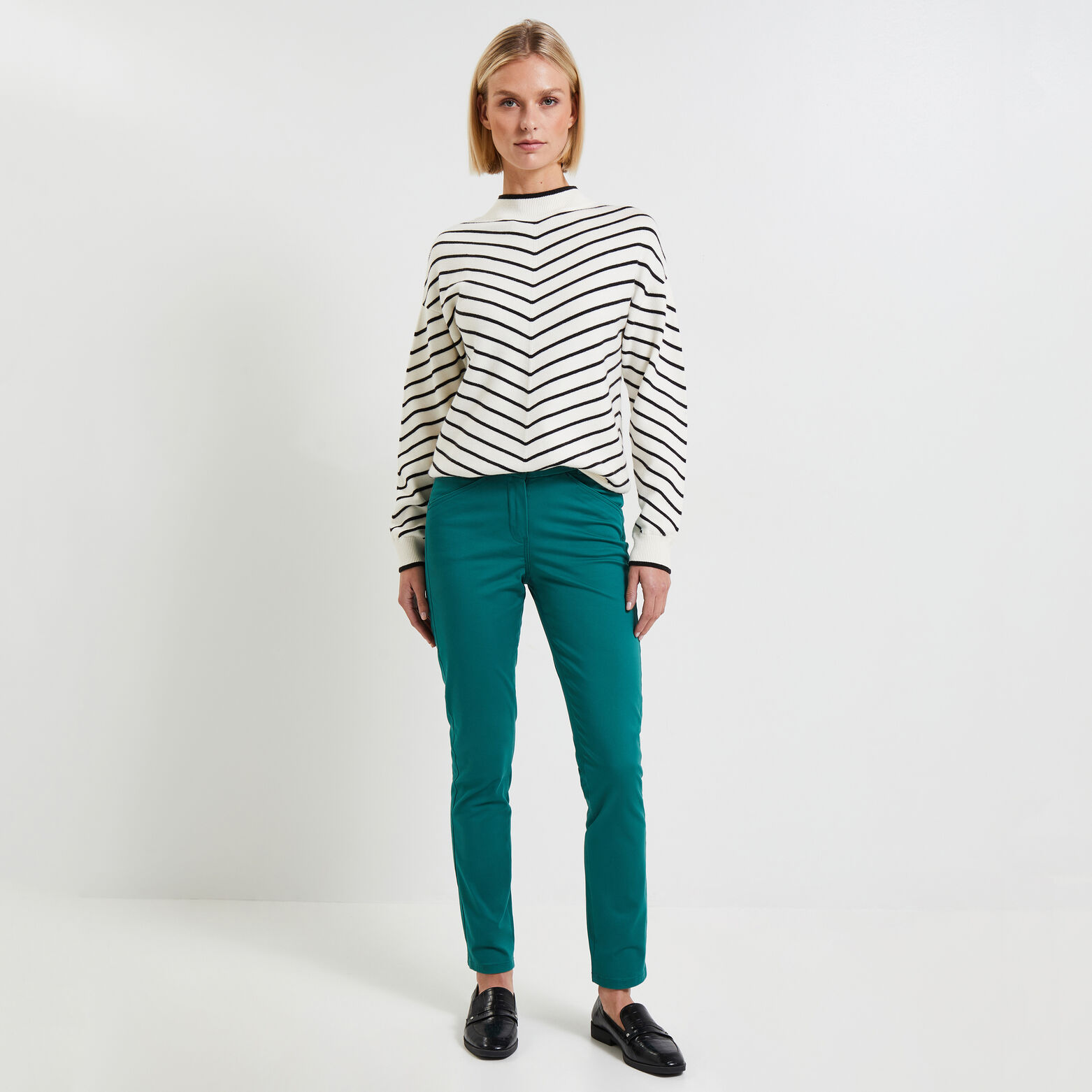 Pantalon chino femme