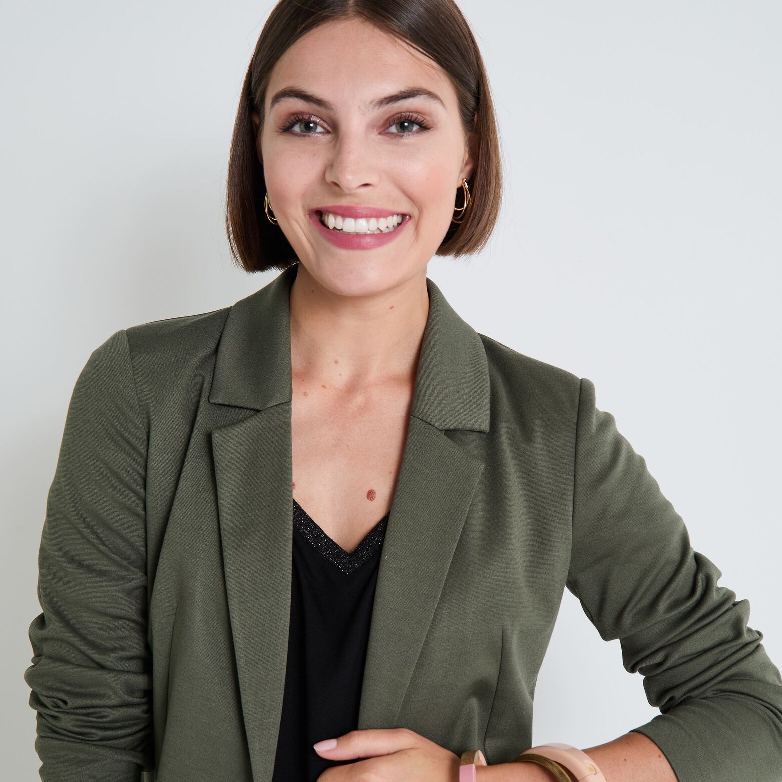 Blazer maille femme