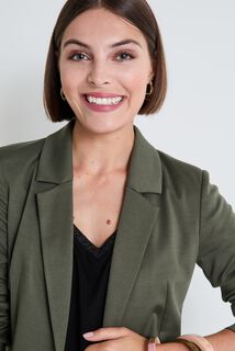 Blazer maille femme