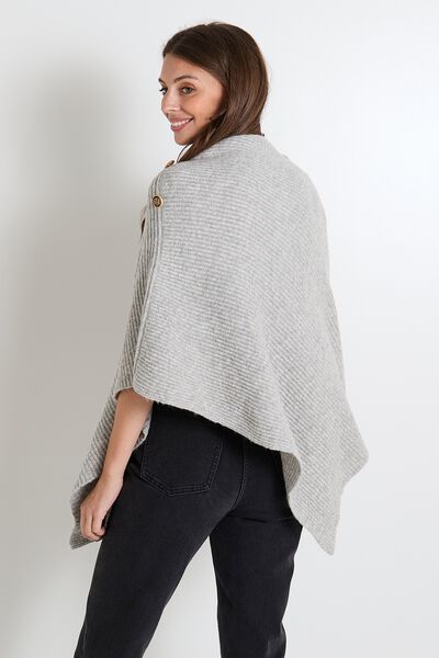 Poncho femme